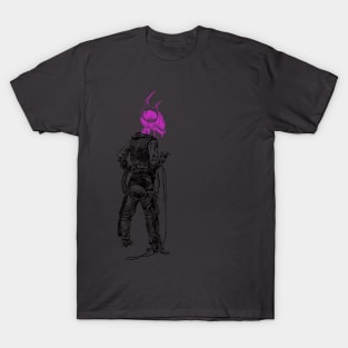 the Good, the Bad & the Alien (purple head variant) T-Shirt